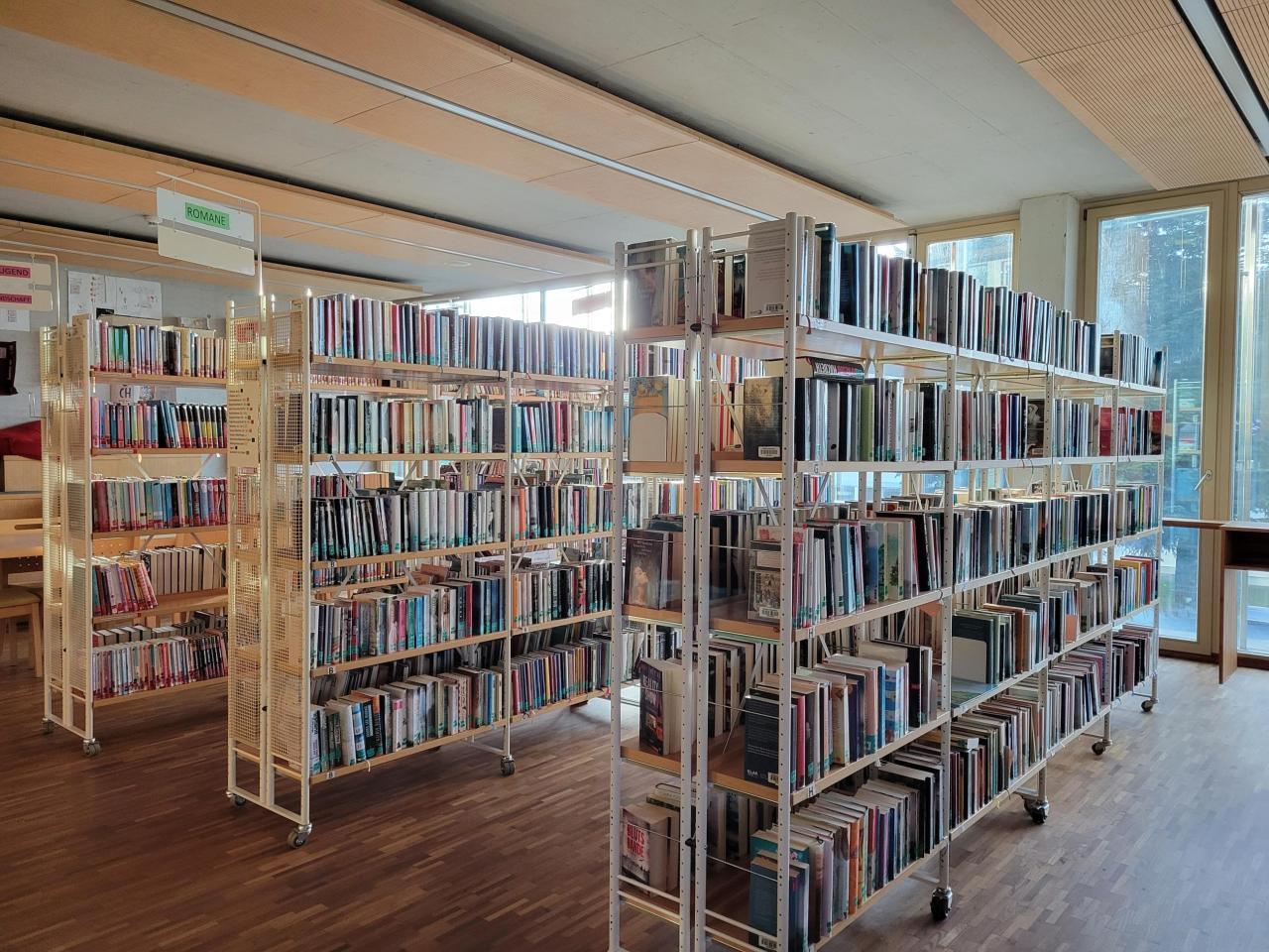 Innenansicht Bücherei